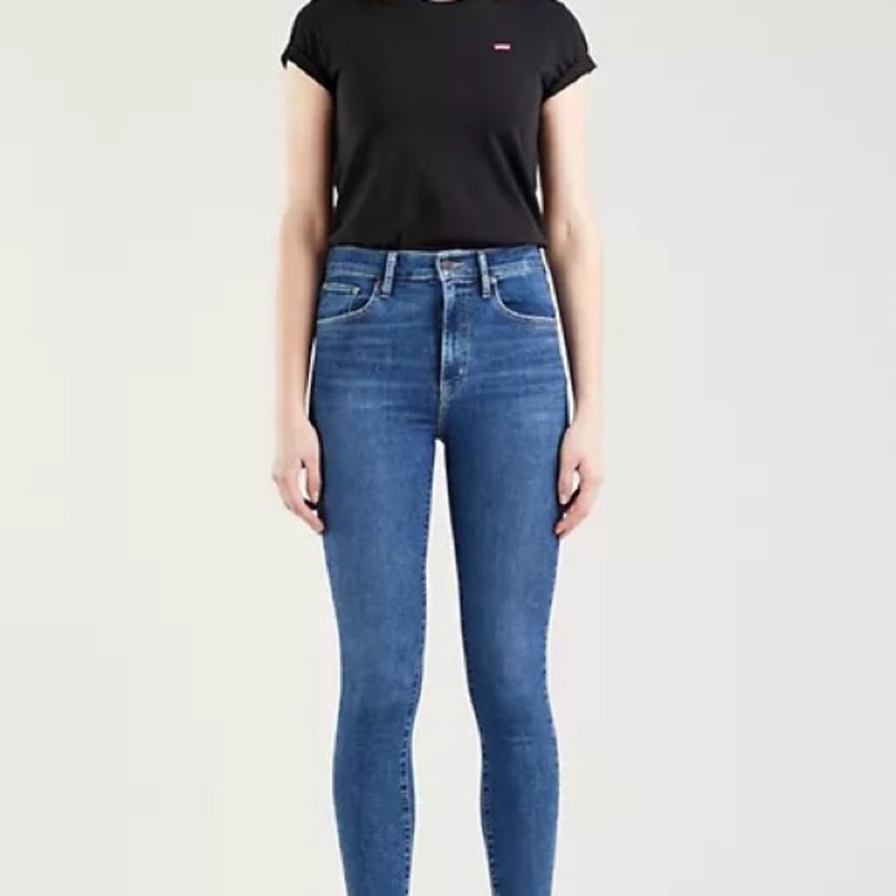 Levi’s mile high super skinny jeans size 27 excellent condition